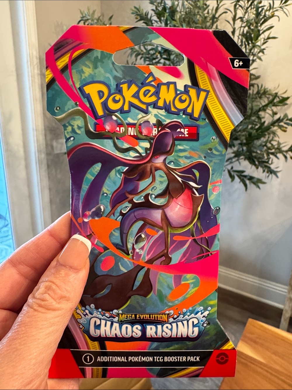 Pokémon Mega Evolution Chaos Rising Booster Pack